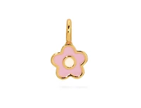 Lucky Feather Charm Garden - Gold - Flower Charm