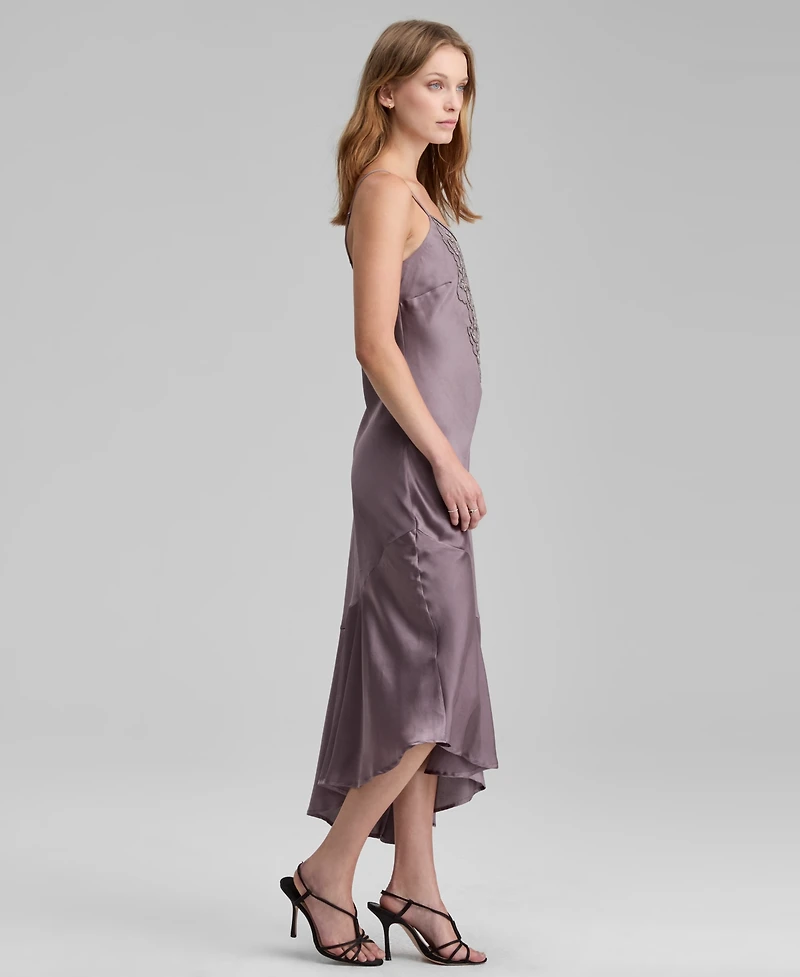 And Now This Women's Beaded Asymmetric Maxi Dress, Macy's Exclusive
