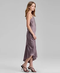And Now This Women's Beaded Asymmetric Maxi Dress, Macy's Exclusive