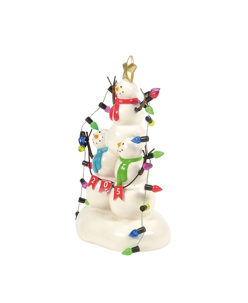 Department 56 Village Lucky The Snowman 2025 Accessory