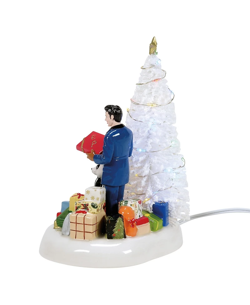Department 56 Village Elvis Passes Out The Gifts Accessory