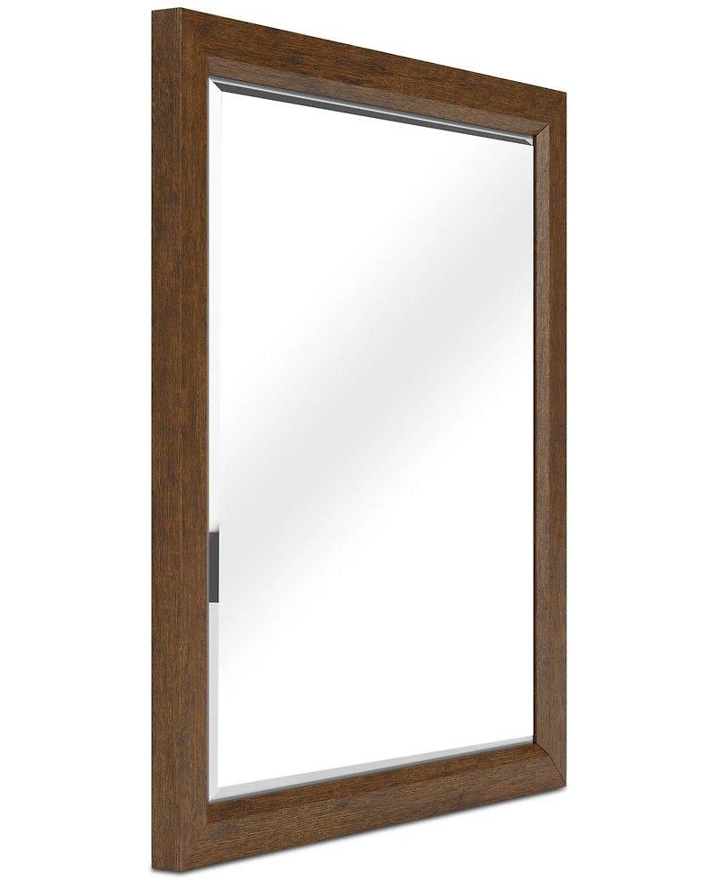 Davie Cracked Oak Mirror