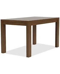 Davie Cracked Oak Rectangle Dining Table