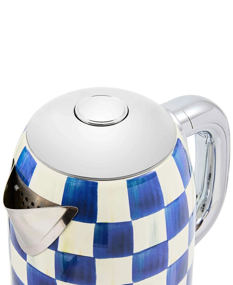 MacKenzie-Childs Royal Check Electric Kettle