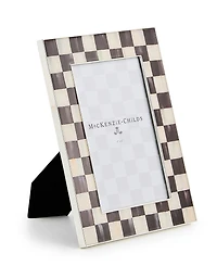 MacKenzie-Childs Courtly Check Silver Plated Frame