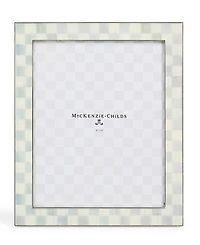 MacKenzie-Childs Sterling Check Silver Plated Frame, 8" x 10"