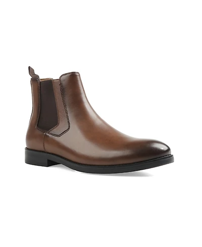 Alfani Men's Thommas Chelsea Round Toe Boots, Macy's Exclusive