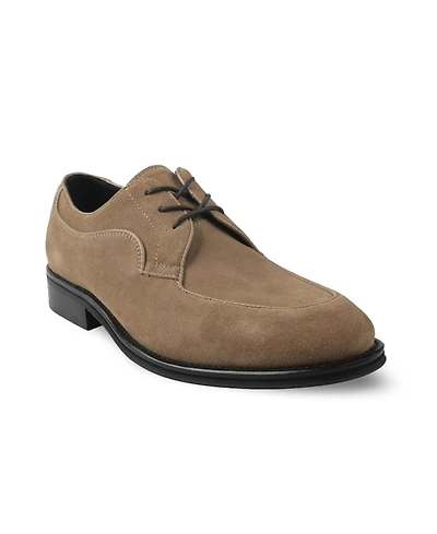 Alfani Men's Noahh Genuine Suede Leather Lace Up Dress Shoes, Macy's Exclusive