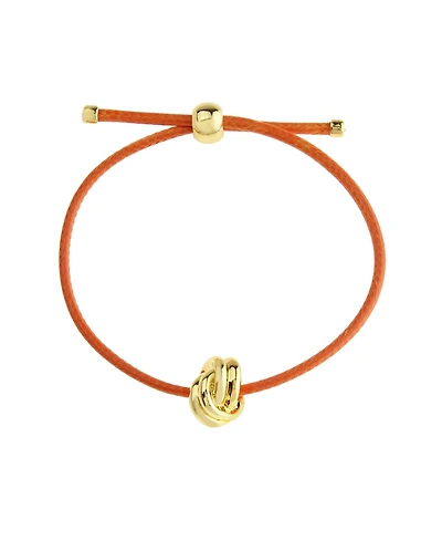 Steve Madden Pink Knot Friendship Slider Bracelet