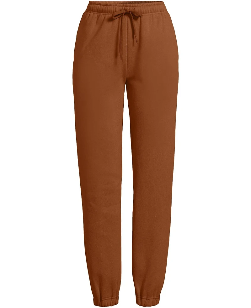 Lands' End Women's Serious Sweats High Rise Jogger Pants