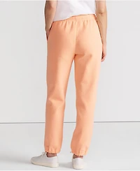Lands' End Women's Tall Serious Sweats High Rise Jogger Pants - Set Bottom