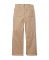 Lands' End Girls Woven Utility Cargo Pant with Pockets