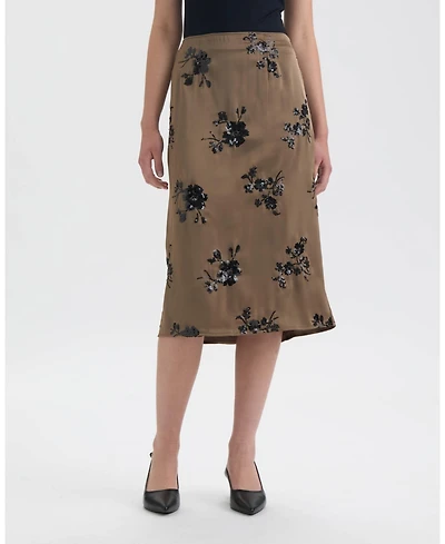 Nvlt Women's Midi Sequin Skirt