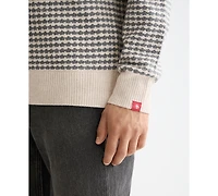 Scotch & Soda Men's Chenille Pattern Long Sleeve Sweater