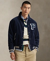 Polo Ralph Lauren Men's Corduroy Letterman Jacket