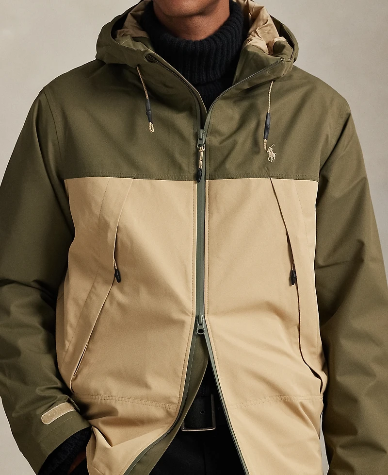 Polo Ralph Lauren Men's Color-Blocked East-View Hooded Jacket