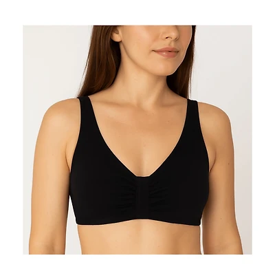 Meadow Women's Ease Cotton Front Closure Bra for Mastectomy