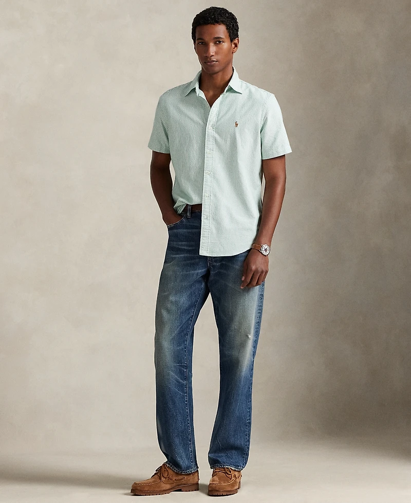 Polo Ralph Lauren Men's Classic-Fit Striped Oxford Shirt