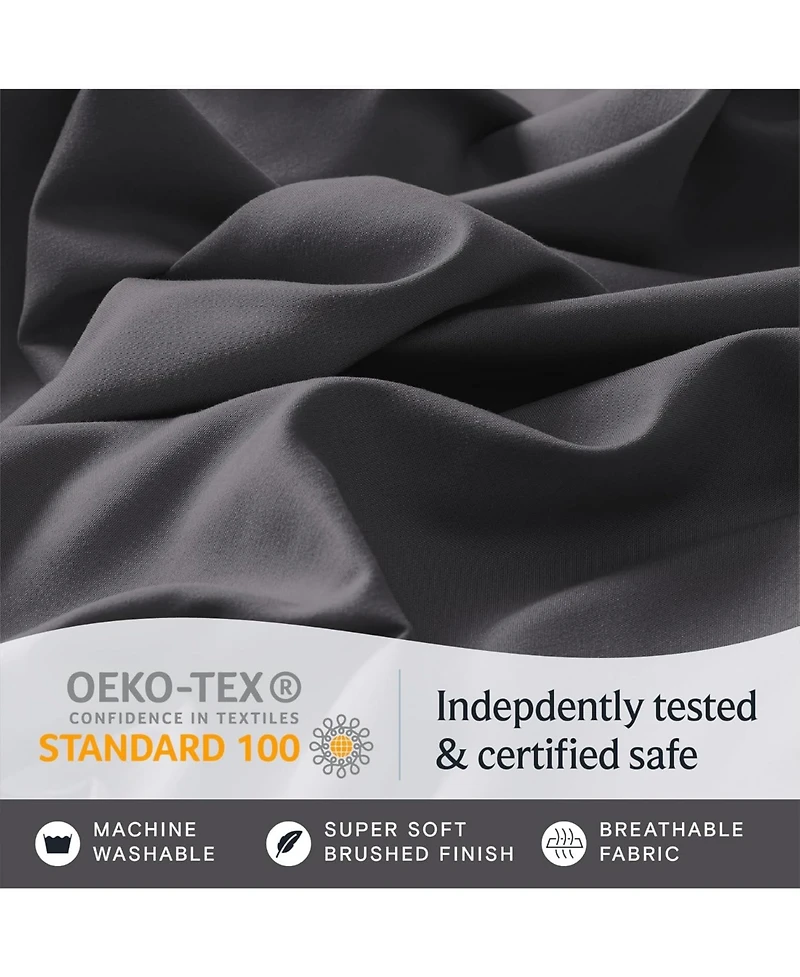 5PC Silky Soft Cooling Deep Pocket Performance Sheet Set