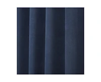 Superior Neal 100% Blackout Solid Machine Washable Curtains, Set of 2 Panels
