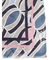 Olsen Retro Print Scarf