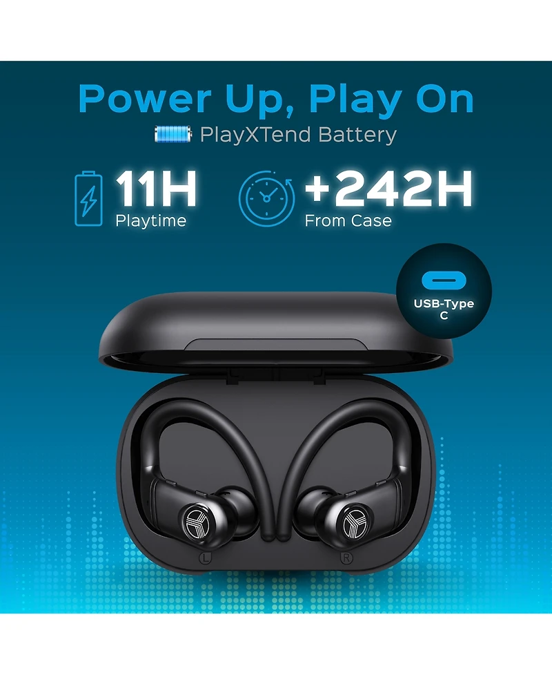 Treblab X4 Bluetooth Wireless Sport Earbuds