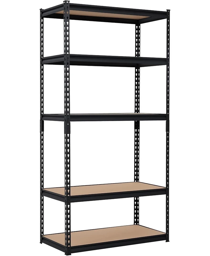 gaomon Heavy Duty Storage Shelves, 5-Tier Adjustable Garage Shelving Unit, Metal Storage Utility Rack Shelf for Warehouse, Pantry, Kitchen, Basement,