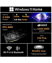 Asus Tuf F16 16" Gaming Traditional Laptop Intel Core 5 210H 16GB Ram Nvidia GeForce Rtx 4050 512GB Ssd Storage Windows 11 Home Fhd+ 144Hz - Grey