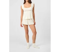 WeWoreWhat Women's Sleep Pull-On Shorts