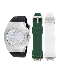 Technomarine Men's Tm-124028 Cruise Quartz Chronograph White Dial Watch
