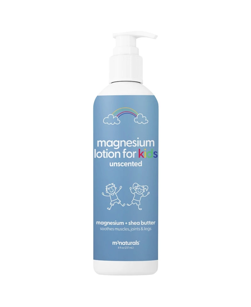 M3 Magnesium Lotion for Kids, Unscented, 8 fl oz