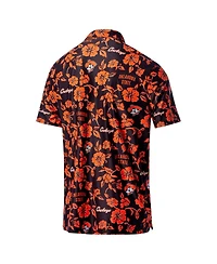 Reyn Spooner Men's Black Oklahoma State Cowboys Performance Polo Shirt