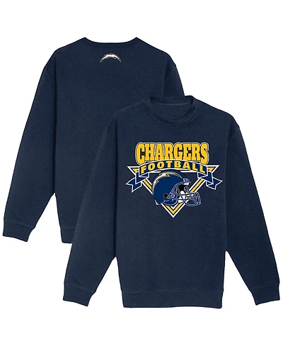 The Wild Collective Men's and Women's Navy Los Angeles Chargers Fleece Pullover Sweatshirt
