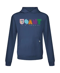 LevelWear Men's Navy Usmnt Pride Relay Full On Pullover Hoodie