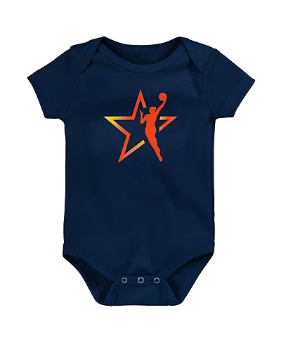 Outerstuff Baby Boys and Girls Navy 2025 Wnba All-Star Game Bodysuit