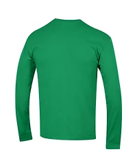 Champion Men's Kelly Green Notre Dame Fighting Irish Arch Over Logo 2-Hit Long Sleeve T-Shirt