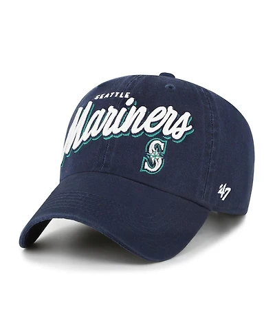 '47 Brand Women's Navy Seattle Mariners Ariana Clean Up Adjustable Hat