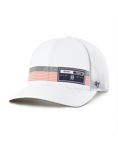 '47 Brand Men's White Detroit Tigers Rangefinder Brrr Trucker Adjustable Hat
