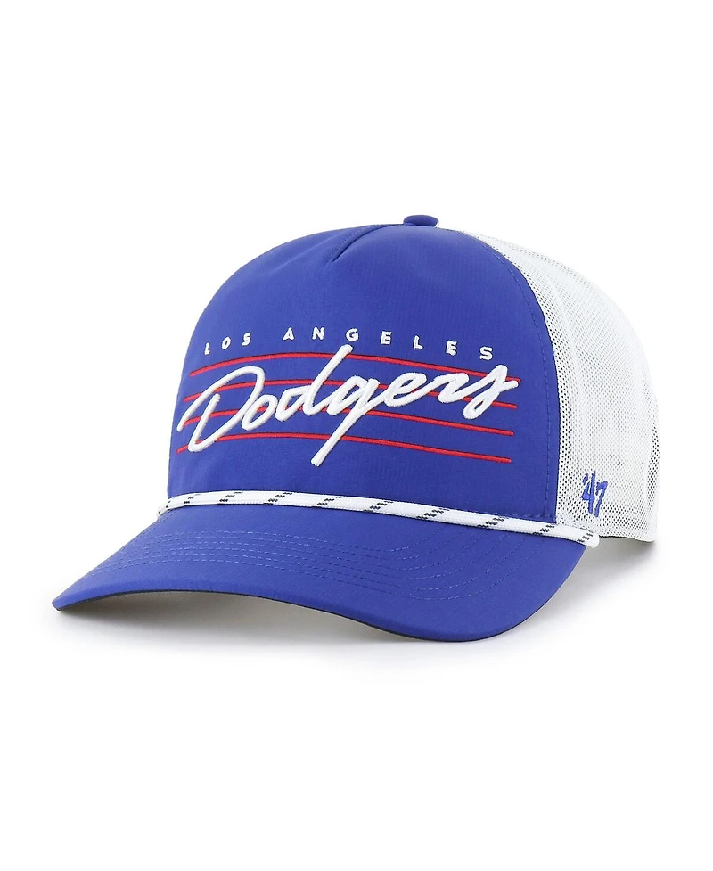 '47 Brand Men's Royal Los Angeles Dodgers Brrr Downburst Mesh Hitch Adjustable Hat
