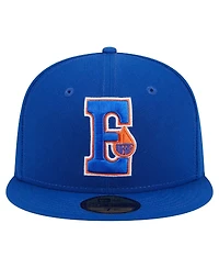 New Era Men's Royal Edmonton Oilers Deceptor 59FIFTY Fitted Hat