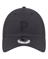 New Era Men's Black Pittsburgh Pirates Ripstop Casual Classic Adjustable Hat
