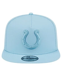 New Era Men's Light Blue Indianapolis Colts Color Pack A-Frame 9FIFTY Snapback Hat
