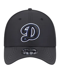 New Era Men's Black Los Angeles Dodgers Night 39THIRTY Flex Hat