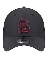 New Era Men's Black St. Louis Cardinals Night 39THIRTY Flex Hat