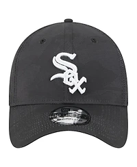 New Era Men's Black Chicago White Sox Tonal Camo 39THIRTY Flex Hat