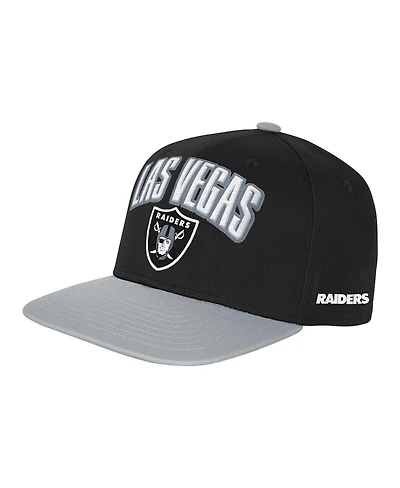 Outerstuff Preschool Black Las Vegas Raiders Essentials Adjustable Hat