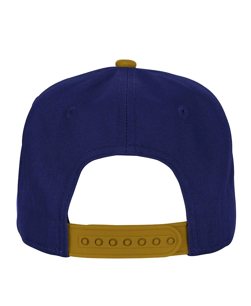 Outerstuff Big Boys and Girls Purple Baltimore Ravens Essentials Adjustable Hat
