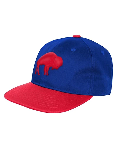 Outerstuff Big Boys and Girls Royal Buffalo Bills True Retro Adjustable Hat