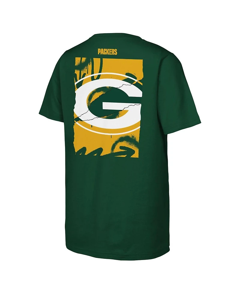 Outerstuff Big Boys and Girls Green Bay Packers Posterize T-Shirt