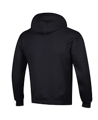 Champion Men's Black Kansas Jayhawks Arch Over Logo Pullover Hoodie
